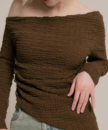 RANCLIC（ランクリック）の「アシンメトリーゴールドボタントップス（その他トップス）」