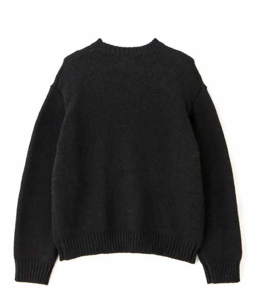Schott 黒 ニット セーター Mサイズ SCHOTT-CROSS BONE KNIT（ニット/セーター）｜schott（ショット）の