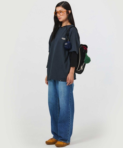 EMIS(イミス)の「RUBBER PATCH T-SHIRT(Tシャツ/カットソー・レディース・ネイビー/ホワイト/ブラック・FREE)」の18枚目の写真