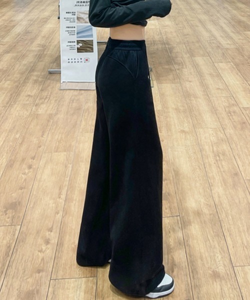 SallyLunn(サリーラン)の「ベーシックスウェットパンツ(スウェットパンツ・レディース・グレー/ダークグレー/ブラック・L/M)」の5枚目の写真