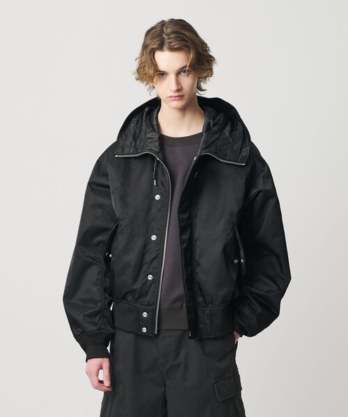 MONKEY TIME(モンキータイム)の「N2B モディファイ(ブルゾン・メンズ・ダークグリーン/ブラック・S/M/L/XL)」の10枚目の写真