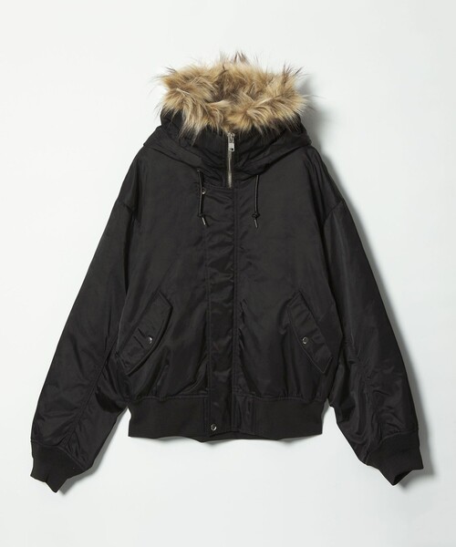 MONKEY TIME(モンキータイム)の「N2B モディファイ(ブルゾン・メンズ・ダークグリーン/ブラック・S/M/L/XL)」の17枚目の写真