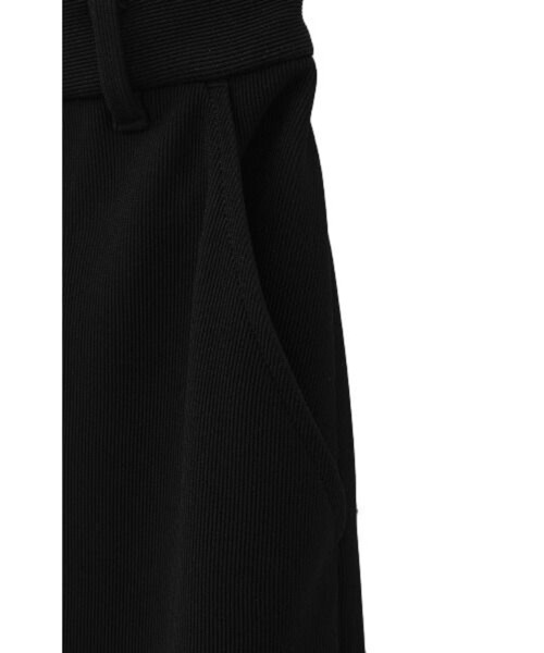 CLANE（クラネ）の「【CLANE/クラネ】RIB STRIPE STRAIGHT SKIRT/リブストレートスカート（スカート・レディース・アイボリー/ブラック・1/2）」の13枚目の写真