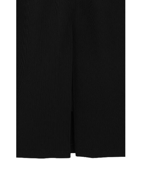 CLANE（クラネ）の「【CLANE/クラネ】RIB STRIPE STRAIGHT SKIRT/リブストレートスカート（スカート・レディース・アイボリー/ブラック・1/2）」の15枚目の写真