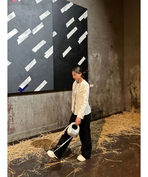 AVANDRESS(アバンドレス )の「BUCKLE WIDE DENIM PANTS BLACK(デニムパンツ・レディース・その他・MEDIUM/LARGE/X-LARGE/SMALL)」の9枚目の写真