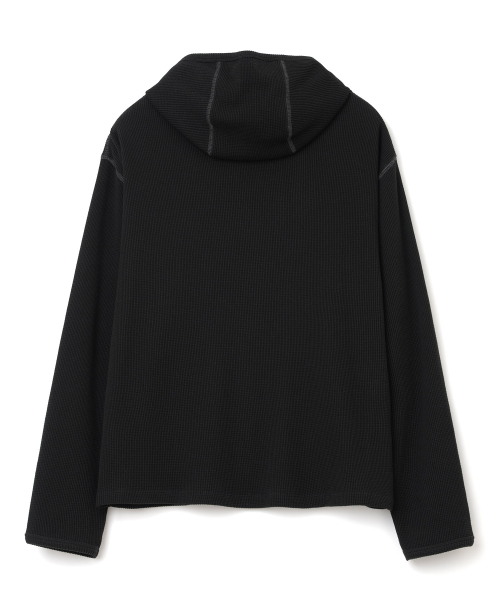 Millo Archive（ミロ アーカイブ）の「オブジェクトステッチロングスリーブフードパーカー[ブラック]（Tシャツ/カットソー・メンズ・その他・MEDIUM/LARGE/X-LARGE）」の2枚目の写真