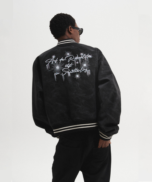 DNSR（ディーエヌエスアール）の「ファイヤーワークス スーベニアジャケット（ブルゾン・メンズ・その他・MEDIUM/LARGE/X-LARGE）」の8枚目の写真