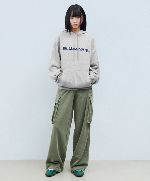 F.ILLUMINATE（フィルミネイト）の「ウォッシュドカーゴスウェットパンツ-カーキ（スウェットパンツ・レディース・その他・SMALL/MEDIUM/LARGE）」の4枚目の写真