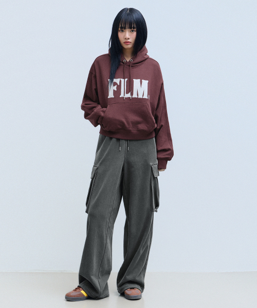 F.ILLUMINATE（フィルミネイト）の「ウォッシュドカーゴスウェットパンツ-カーキ（スウェットパンツ・レディース・その他・SMALL/MEDIUM/LARGE）」の6枚目の写真