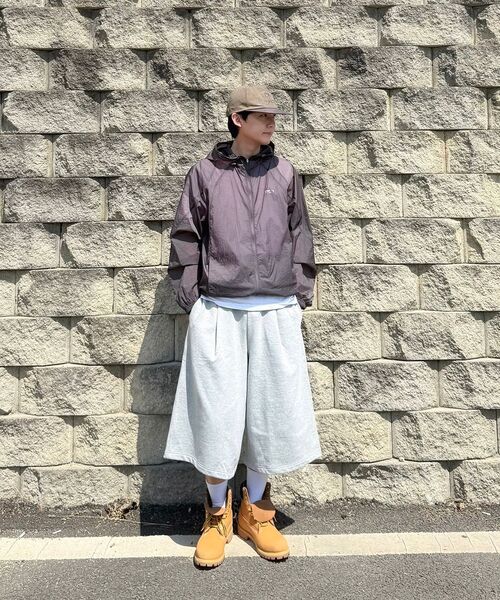MUSINSA STANDARD（ムシンサスタンダード）の「ワンタックロングバミューダスウェットパンツ [ミディアムグレー]（その他パンツ・メンズ・その他・SMALL/MEDIUM/LARGE/X-LARGE/XX-LARGE/XXX-LARGE）」の6枚目の写真