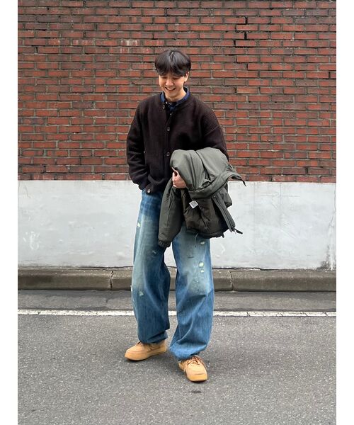 XERO（ゼロ）の「Concise Round Neck Cardigan [Brown]（カーディガン/ボレロ・レディース・その他・MEDIUM/X-LARGE/LARGE）」の3枚目の写真
