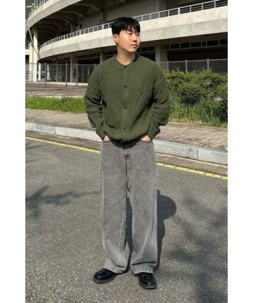 XERO（ゼロ）の「Concise Round Neck Cardigan [Brown]（カーディガン/ボレロ・レディース・その他・MEDIUM/X-LARGE/LARGE）」の4枚目の写真
