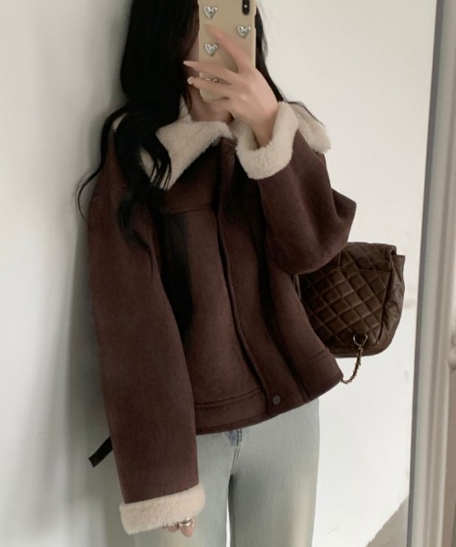 ⭐︎ブフト スエードジャケット⭐︎ショート丈 y2k ブルゾン フライトジャケット 楽天市場】【10％OFFクーポン！1/16(金)1:59まで】moment+ 2WAYカラー