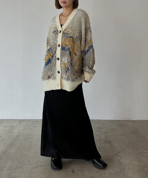 PAGEBOY（ページボーイ）の「サテンナロースカート 【ウエストゴム・ストレスフリー】（スカート・レディース・グレー/ブラック/ホワイト/レッド・FREE）」の13枚目の写真