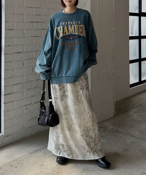 PAGEBOY（ページボーイ）の「サテンナロースカート 【ウエストゴム・ストレスフリー】（スカート・レディース・グレー/ブラック/ホワイト/レッド・FREE）」の8枚目の写真