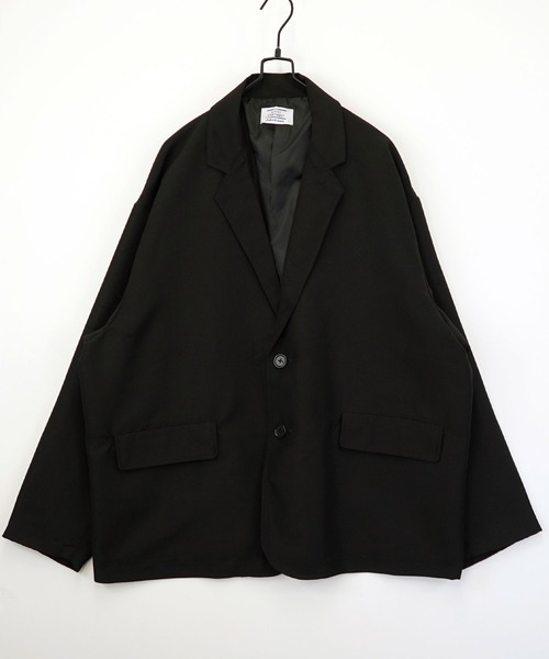 Burner（バーナー）の「【GROOVY STORE】オーバーサイズ テーラードジャケット　セットアップ対応（テーラードジャケット・メンズ・ネイビー/グレー/ブラック・M/L）」の4枚目の写真