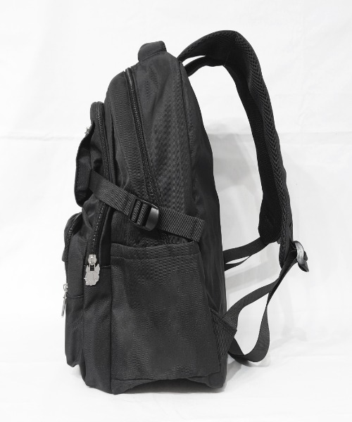 CRYSTAL BALL（クリスタルボール）の「オックスフォードナイロン防水バックパック（バックパック/リュック・レディース・ブラック/ピンク・FREE）」の6枚目の写真