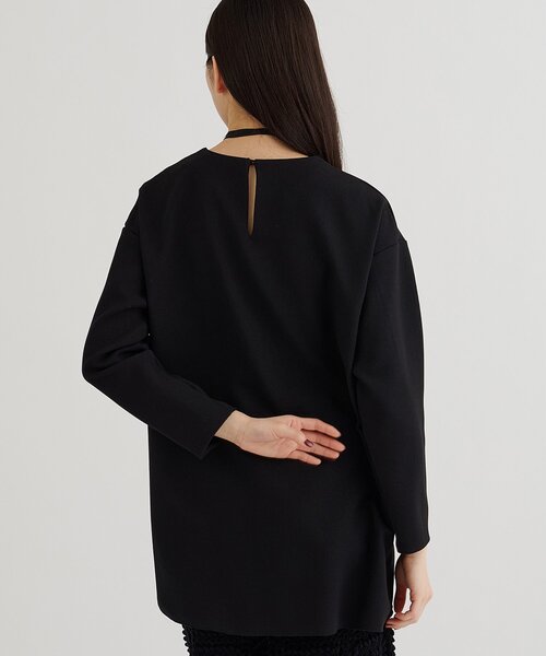 Whim Gazette（ウィムガゼット）の「刺繍ジョーゼットプルオーバー