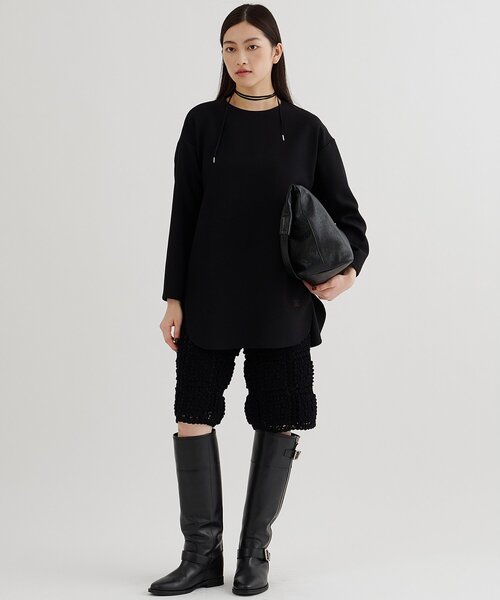 Whim Gazette（ウィムガゼット）の「刺繍ジョーゼットプルオーバー