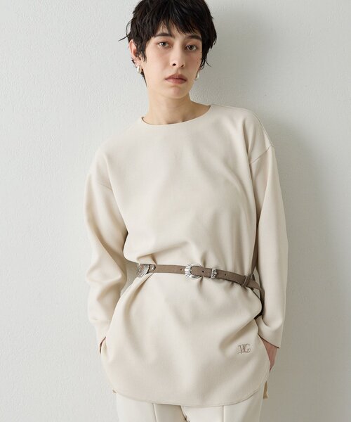 Whim Gazette(ウィムガゼット)の「刺繍ジョーゼットプルオーバー(シャツ/ブラウス・レディース・ブラック/オフホワイト/ベージュ・FREE)」の14枚目の写真