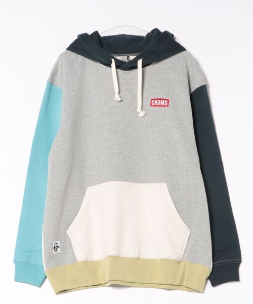 CHUMS（チャムス）の「CHUMS/チャムス CHUMS CIRCLE LOGO PARKA パーカー/プルオーバー バックプリント CH00-1540（パーカー・メンズ・グリーン系その他/ナチュラル/ブラック/グレー系その他・M/L/XL）」の6枚目の写真