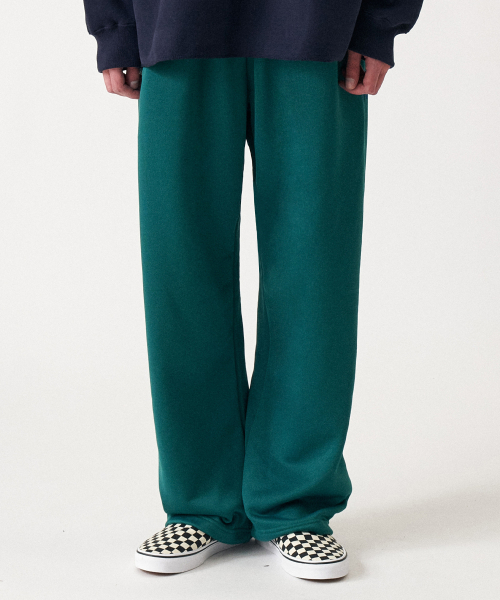 GOLDEN SNSHINE(ゴールデン サンシャイン)の「Golden jersey fleece pants_Forest green(スウェットパンツ・メンズ・その他・MEDIUM/LARGE)」の1枚目の写真