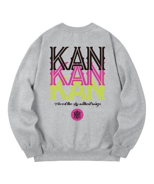 KAN6312(カン6312)の「KMG0049 ツーカットライン裏起毛スウェット - グレー(スウェット・メンズ・その他・X-LARGE/MEDIUM/LARGE)」の1枚目の写真