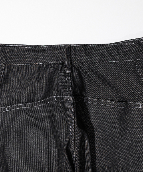 MASSNOUN(マスノウン)の「CURVED BALLOON DENIM MFHJP001-BK(デニムパンツ・レディース・その他・LARGE/MEDIUM/X-LARGE)」の20枚目の写真