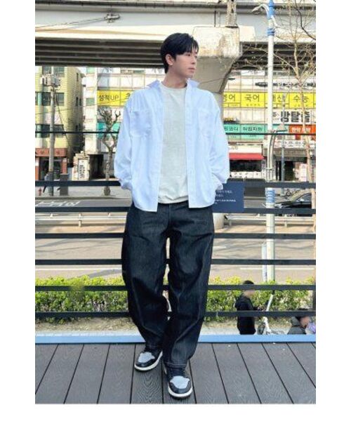 MASSNOUN(マスノウン)の「CURVED BALLOON DENIM MFHJP001-BK(デニムパンツ・レディース・その他・LARGE/MEDIUM/X-LARGE)」の17枚目の写真