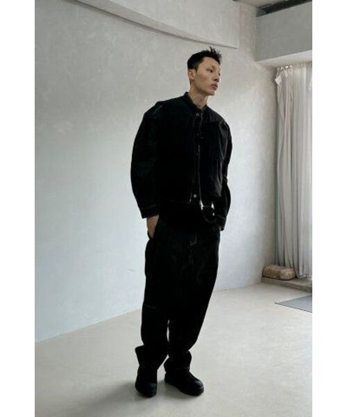 MASSNOUN(マスノウン)の「CURVED BALLOON DENIM MFHJP001-BK(デニムパンツ・レディース・その他・LARGE/MEDIUM/X-LARGE)」の13枚目の写真