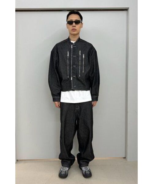 MASSNOUN(マスノウン)の「CURVED BALLOON DENIM MFHJP001-BK(デニムパンツ・レディース・その他・LARGE/MEDIUM/X-LARGE)」の11枚目の写真