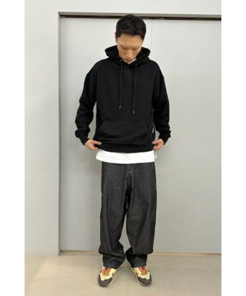 MASSNOUN(マスノウン)の「CURVED BALLOON DENIM MFHJP001-BK(デニムパンツ・レディース・その他・LARGE/MEDIUM/X-LARGE)」の9枚目の写真