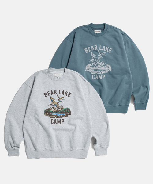 ESPIONAGE（エスピオナジ）の「Duck Camp Heavyweight Sweatshirt Grey（スウェット・メンズ・その他・MEDIUM）」の3枚目の写真