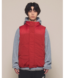 [Mmlg] FISHTAIL UTILITY PADDED VEST (RED)