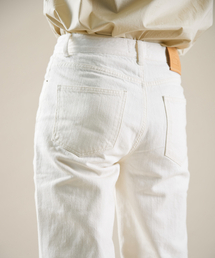 ffroi（プルア）の「オーガニックホワイトジーンズ（デニムパンツ）」
