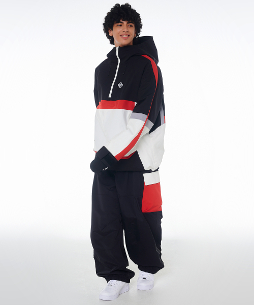 DOLL OUTERWEAR(ドラ アウターウェア)の「2425 ベロジャケット&パンツ ボードウェアセット ブラック 男女共用(セットアップ・レディース・その他・LARGE/X-LARGE/SMALL/MEDIUM/X-SMALL)」の3枚目の写真