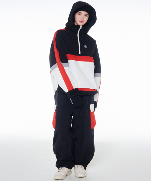 DOLL OUTERWEAR(ドラ アウターウェア)の「2425 ベロジャケット&パンツ ボードウェアセット ブラック 男女共用(セットアップ・レディース・その他・LARGE/X-LARGE/SMALL/MEDIUM/X-SMALL)」の8枚目の写真