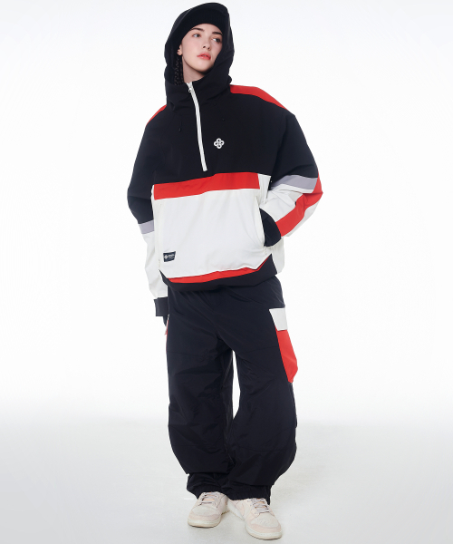 DOLL OUTERWEAR(ドラ アウターウェア)の「2425 ベロジャケット&パンツ ボードウェアセット ブラック 男女共用(セットアップ・レディース・その他・LARGE/X-LARGE/SMALL/MEDIUM/X-SMALL)」の9枚目の写真