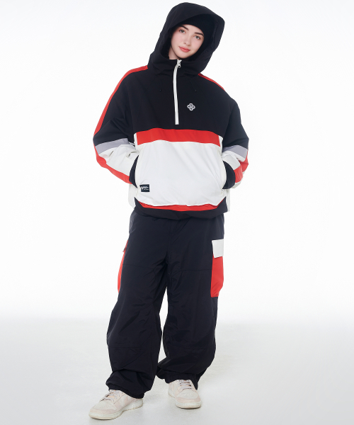 DOLL OUTERWEAR(ドラ アウターウェア)の「2425 ベロジャケット&パンツ ボードウェアセット ブラック 男女共用(セットアップ・レディース・その他・LARGE/X-LARGE/SMALL/MEDIUM/X-SMALL)」の10枚目の写真