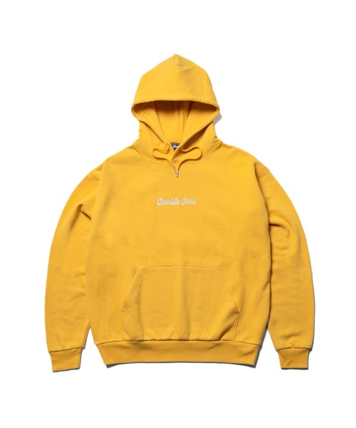 Chocolate Jesus (チョコレートジーザス )の「OG LOGO HOODIE(パーカー・メンズ・グリーン/イエロー・X-LARGE/LARGE/MEDIUM/SMALL/XX-LARGE)」の2枚目の写真