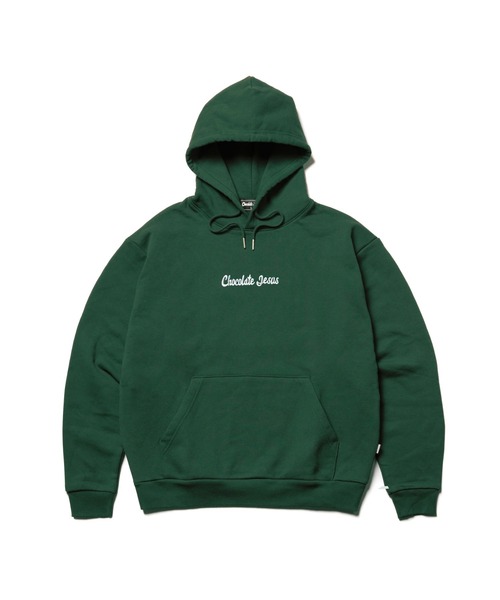 Chocolate Jesus (チョコレートジーザス )の「OG LOGO HOODIE(パーカー・メンズ・グリーン/イエロー・X-LARGE/LARGE/MEDIUM/SMALL/XX-LARGE)」の1枚目の写真