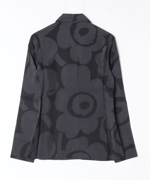 marimekko（マリメッコ）の「Vivahde Unikko / Shirt（シャツ/ブラウス・レディース・ブラック・38/34/36/40）」の7枚目の写真