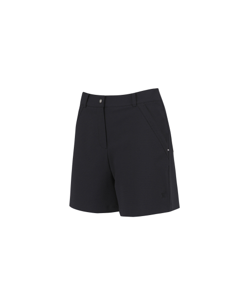 ANEW GOLF（アニューゴルフ）の「WOMEN SM ESSENTIAL HALF PANTS_BK（その他パンツ・レディース・その他・X-SMALL/XX-SMALL）」の3枚目の写真