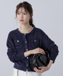 FREE'S MART | ◆〈ＭＦＭ〉金ボタンへアリースパンコールニットカーディガン(ニット/セーター)