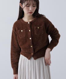 FREE'S MART | ◆〈ＭＦＭ〉金ボタンへアリースパンコールニットカーディガン(ニット/セーター)