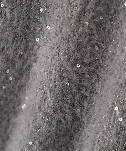 FREE'S MART（フリーズマート）の「◆〈ＭＦＭ〉金ボタンへアリースパンコールニットカーディガン（ニット/セーター・レディース・ベージュ/ネイビー/ブラウン/グレー・FREE）」の8枚目の写真