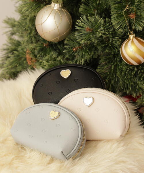 エンボスハートポーチ（ポーチ）｜JILL by JILL STUART（ジルバイジル