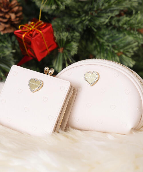 JILL by JILL STUART(ジルバイジルスチュアート)の「エンボスハートポーチ(ポーチ・レディース・ピンク/ブルー/ブラック・FREE)」の12枚目の写真