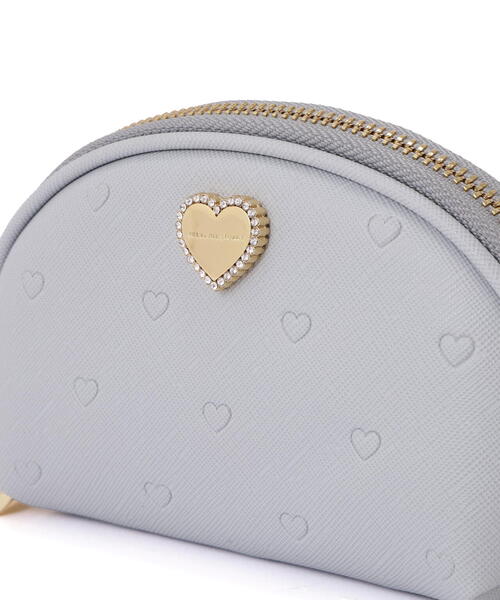 JILL by JILL STUART(ジルバイジルスチュアート)の「エンボスハートポーチ(ポーチ・レディース・ピンク/ブルー/ブラック・FREE)」の16枚目の写真