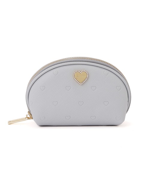 JILL by JILL STUART(ジルバイジルスチュアート)の「エンボスハートポーチ(ポーチ・レディース・ピンク/ブルー/ブラック・FREE)」の7枚目の写真